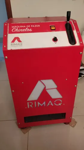 Maquina de chinelos Rimaq + Prensa Termica + Impressora