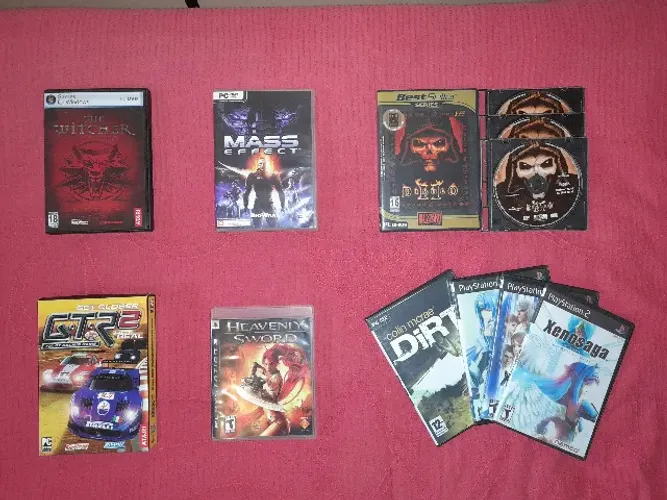 Coleção de jogos originais várias plataformas