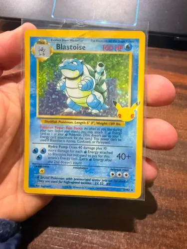 Blastoise 25th anniversary