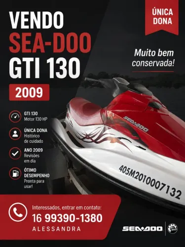 Jet sky sea doo 2009