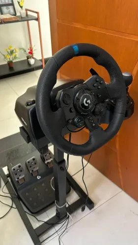 Kit Completo Logitech G923 Volante + Pedais + Cambio + Cockpit (NOVÍSSIMO)