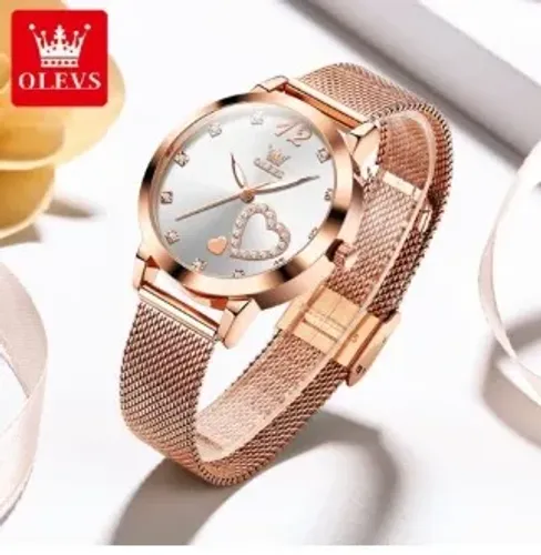 Relógio Olevs 5189 Feminino Luxo e Elegância.