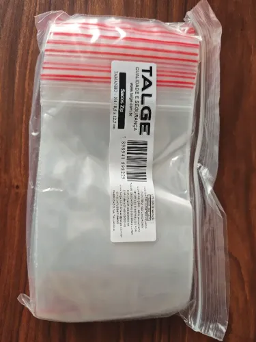 1000 unidades de Sacos zip lock tauge n4 8.5x12.5cm