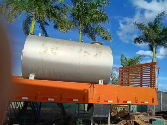 Tanque de 7mil litros para combustível