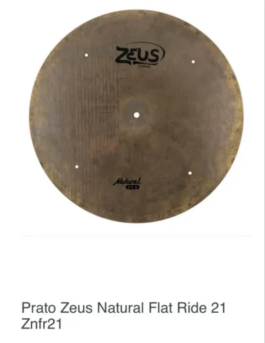 Prato de bateria Zeus zfx