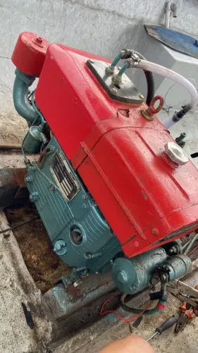 Motor fort estacionário 16,5 hp na partida elétrica.