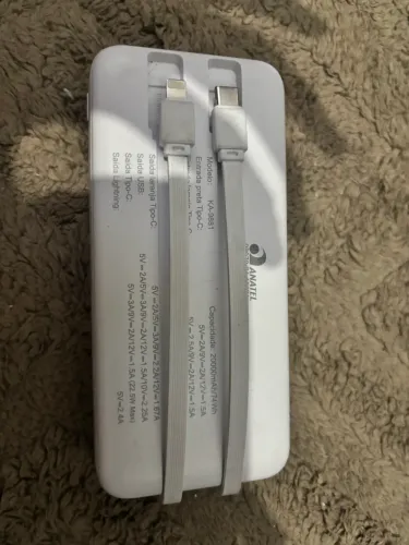 Vendo carregador portátil de 20000mAh