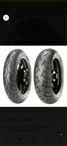 Kit pneus pirelli diablo scooter