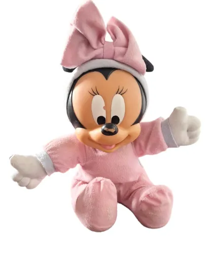 Brinquedo Pelúcia Minnie baby Disney