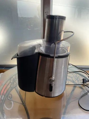 Extrator centrifuga de alimentos eletrico frutas sucos espremedor (110, Volts)