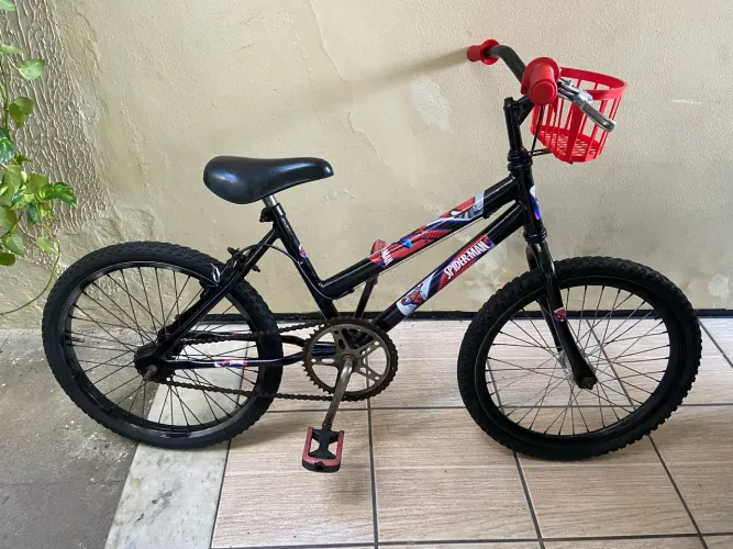 Bicicleta Infantil aro 20 - Homem Aranha