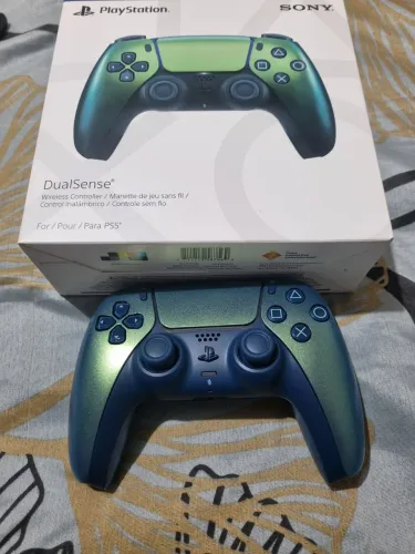 CONTROLE PS5 VERDE 