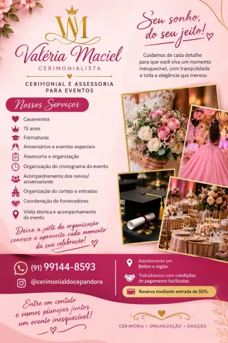 Cerimonial para seu evento !