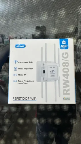 Repetidor Wi-Fi 1200Mbps Dual Band 2.4GHz/5GHz - 8 Antenas