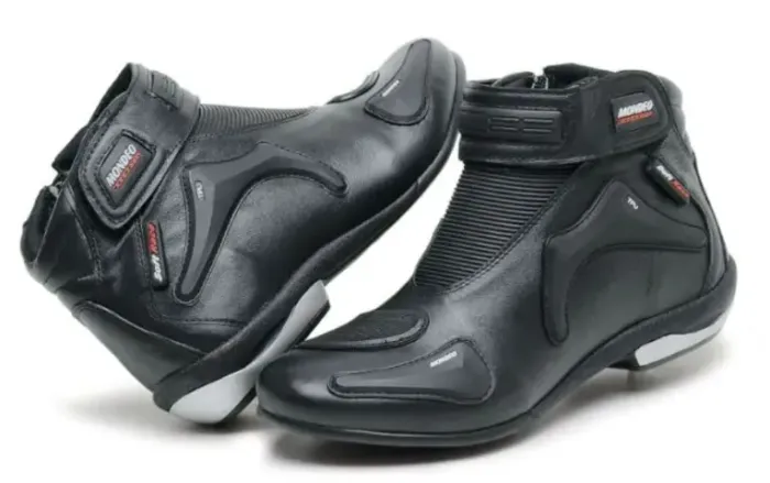 Bota de Couro Motociclista Nova na Caixa (Preço imperdível)