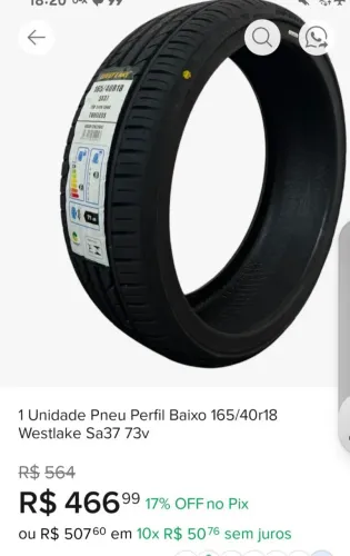 Pneu novo