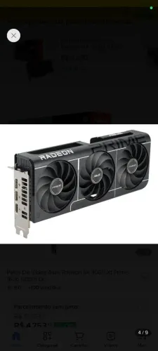 9060 XT 16GB ASUS TRIPLE FAN