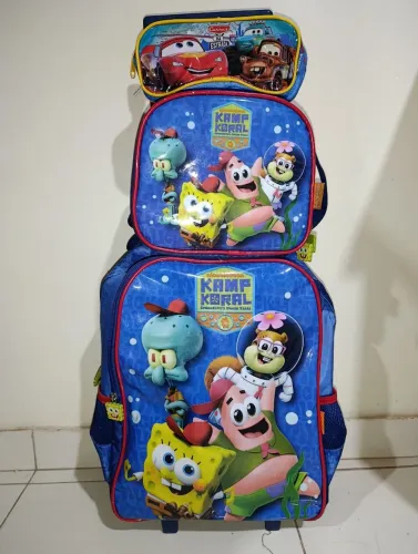 kIT MOCHILA ( +LANCHEIRA e ESTOJO)