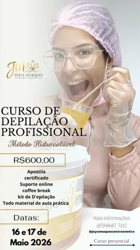 Curso de depilação profissional 
