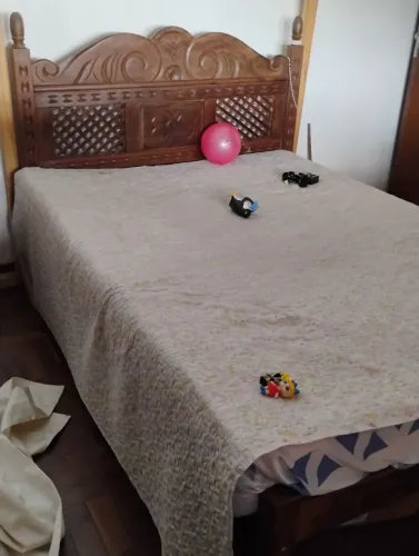 Cama Sucupira casal com colchão