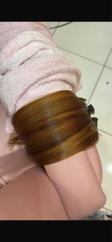 Vendo cabelo 100%humano observe brasileiro botei e mudei pra um maior