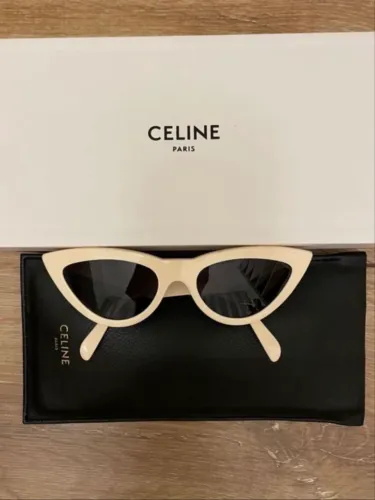 Original! Celine Óculos Cat