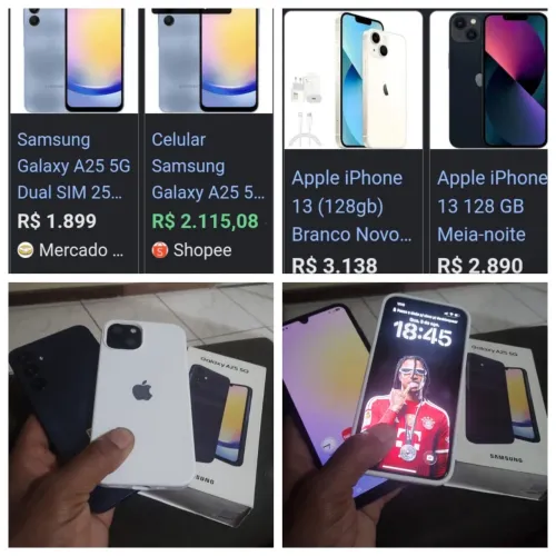 Vendo ou troco 2 Telefones por IPhone