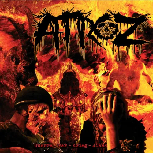 Atroz - Guerra War Krieg Jihad CD 2017 Crossover Hardcore Punk Grindcore