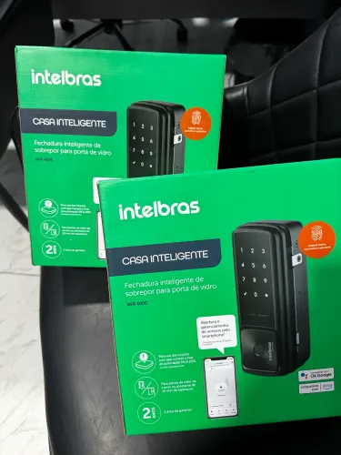 Fechadura digitais com senha ou biometria
