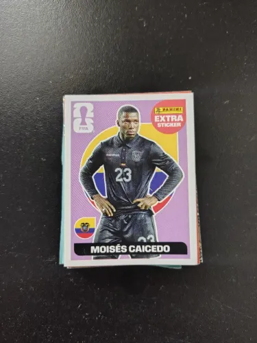 FIGURINHA LEGEND PURPLE MOISÉS CAICEDO