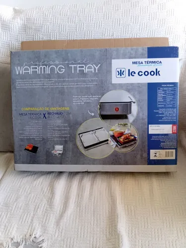 Mesa Térmica para buffet Lecook 220v