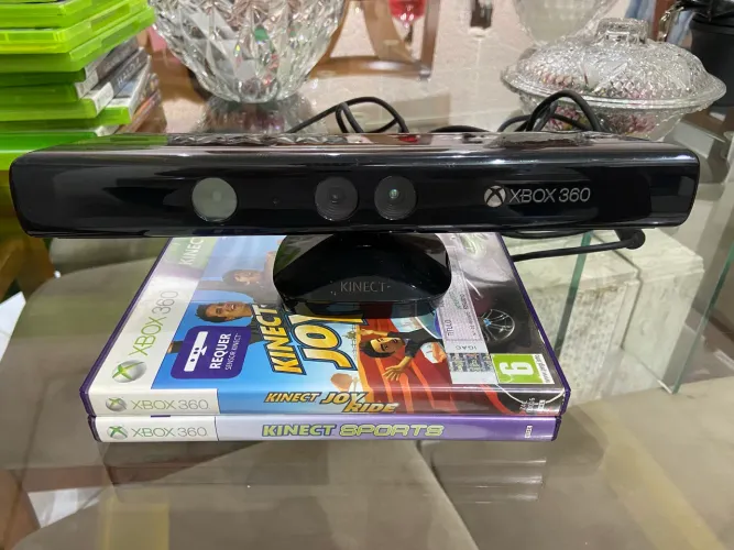 Kinect Xbox360 + jogos