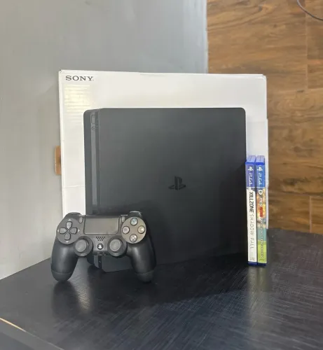 PS4 Slim - 1TB | Caixa + 2 Jogos