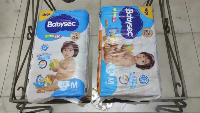 2 pct fralda Babysec M