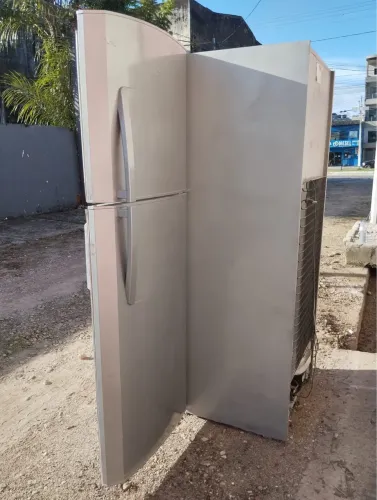 Geladeira continental duplex funcionando