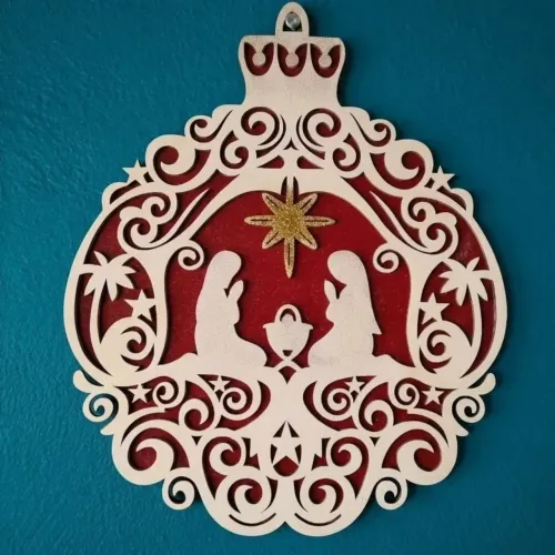 Guirlanda Presépio de Natal