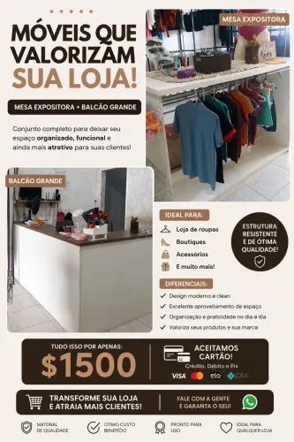 Móveis para loja !