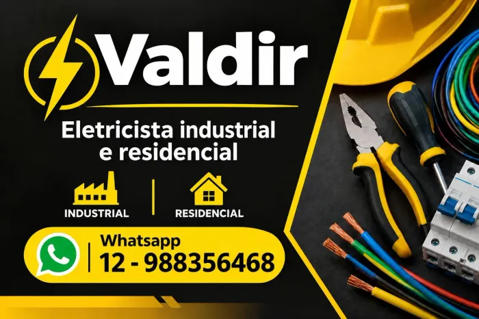 ELETRICISTA INDUSTRIAL E RESIDENCIAL