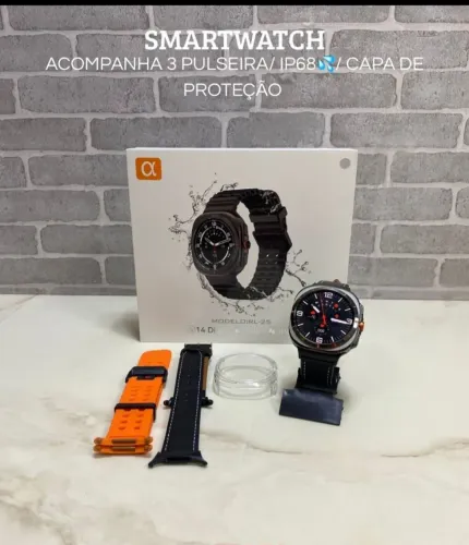 Relógio smartwatch aprova d'água