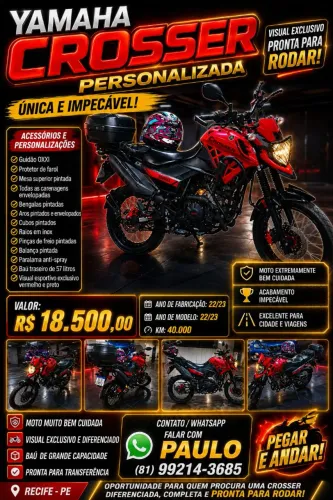 Yamaha Crosser Personalizada.