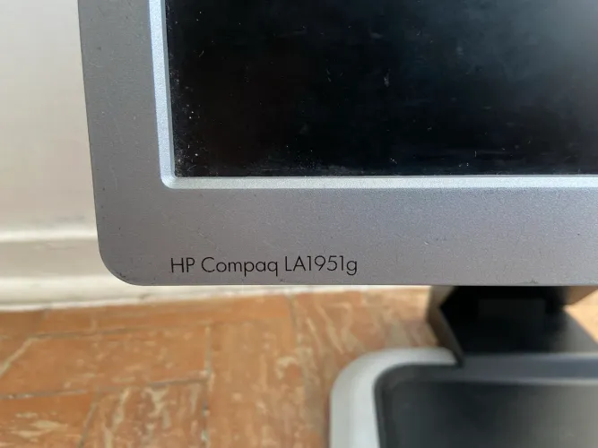 Tela Hp Compaq monitor vga vertical