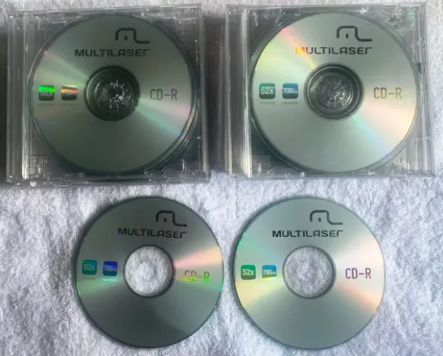 CD Virgem e Estojo para CD