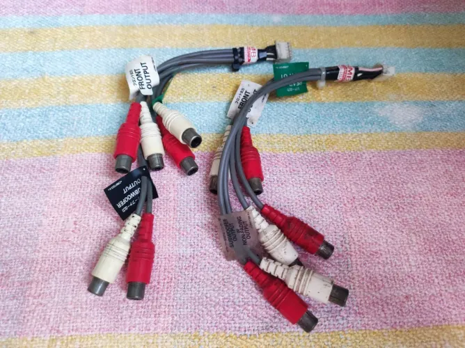 Chicote RCA som Pioneer (serve vários modelos)