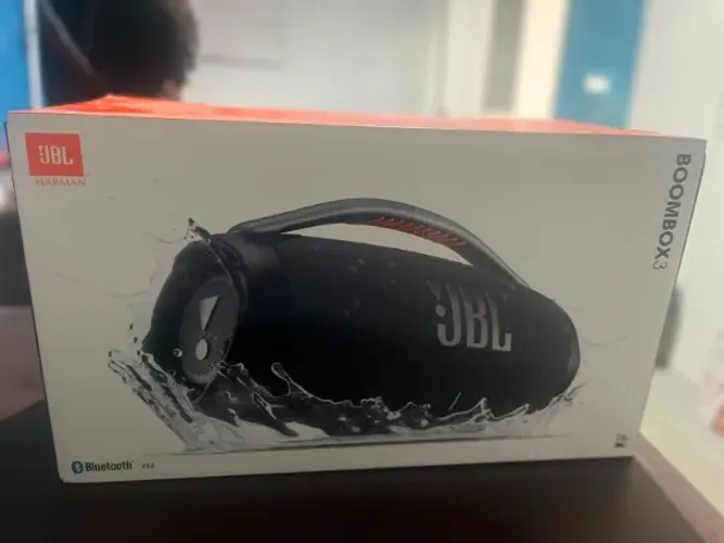 EMBALAGEM VAZIA CAIXA BOOMBOX3 JBL ORIGINAL