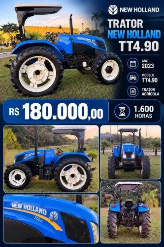 ? TRATOR NEW HOLLAND TT4.90 ? ANO 2023