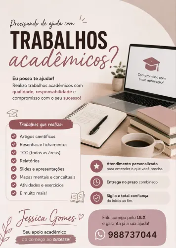 Trabalhos acadêmicos (TCC, Projetos e Relatórios)