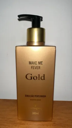 Gold Mahogany Creme Hidratante Make Me Fever 300ml Lacrado