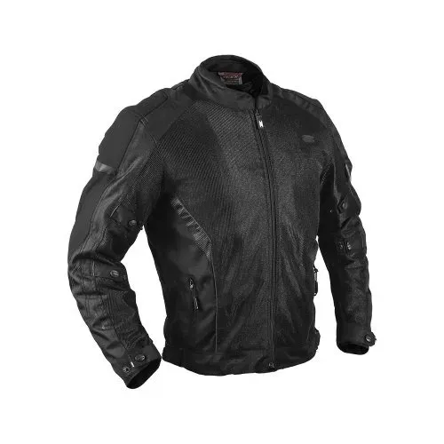 Jaqueta TEXX Saga Four Season V2 Preta - 4 Em 1 Impermeável + Proteção CE - Nova