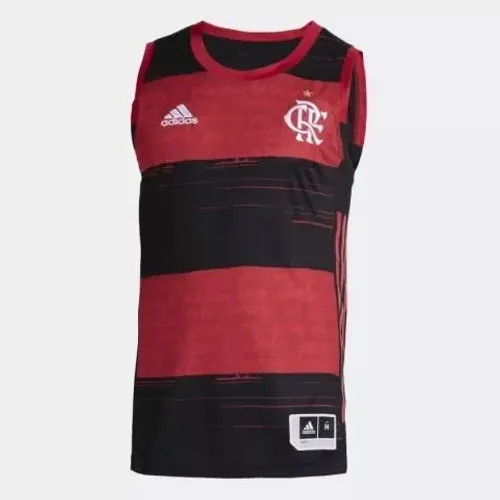 Regata de Basquete Original Flamengo Adidas 2020/21 - Raridade.