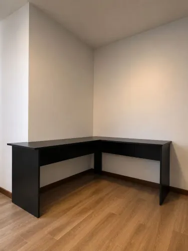 Mesa de escritório em L 100% MDF